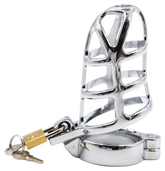 OHMAMA FETISH - PENISKÄFIG AUS METALL, GRÖSSE L