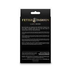 NS NOVELTIES - FETISH & FASHION SPITZENMASKE WEISS